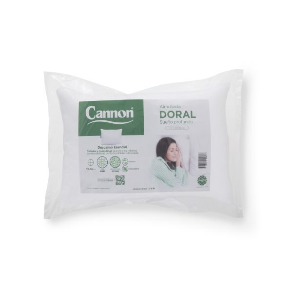 Almohada Cannon Doral 70 x 50 Pack x 2 Unidades