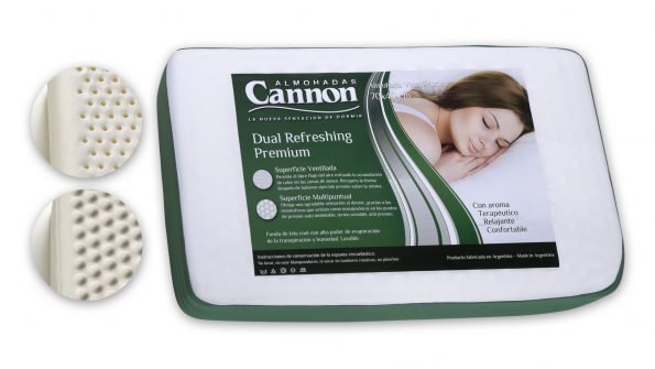 Almohada Cannon Viscoelástica Dual Refreshing