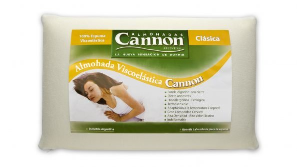 Almohada Cannon Viscoelástica Clásica