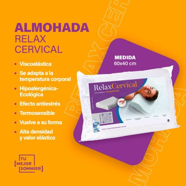Almohada RELAX CERVICAL TMS