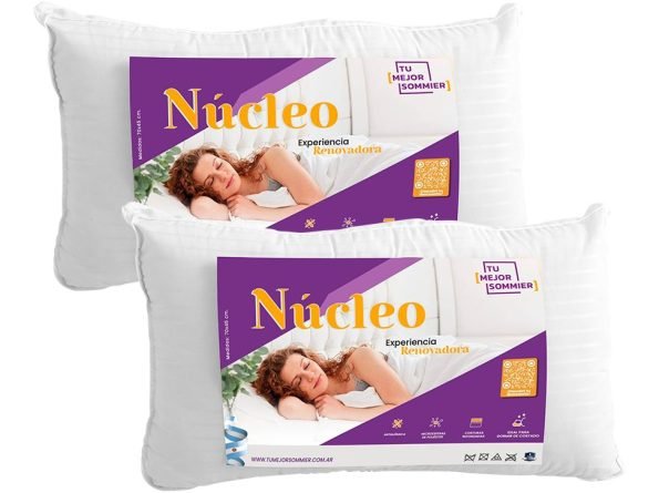 Almohada NÚCLEO TMS Pack x 2 Unidades