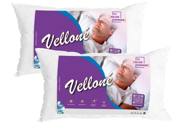 Almohada VELLONÉ TMS Pack x 2 Unidades