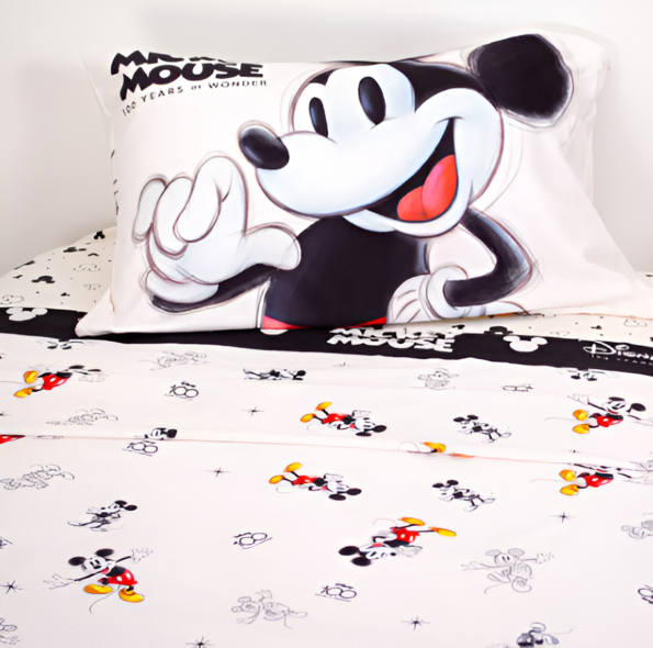 Juego Sabana Piñata Mickey D100 Poliéster  1 ½p