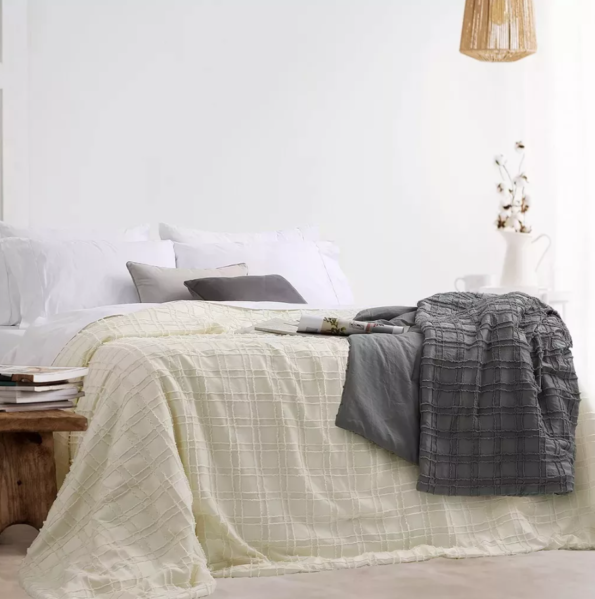 Cover Palette Mykonos Simil Chenille Queen