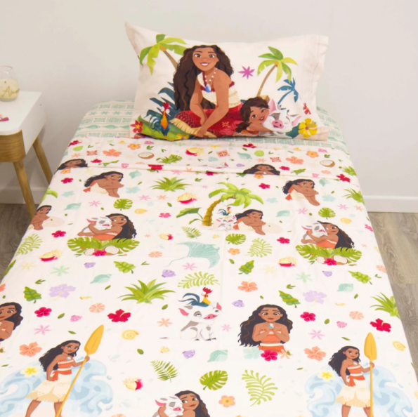 Juego Sabana Piñata Ultra Soft 100% Poliéster  1 ½p - Moana 2