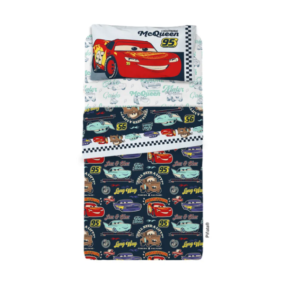 Juego Sabana Piñata Ultra Soft 100% Poliéster  1 ½p - Cars